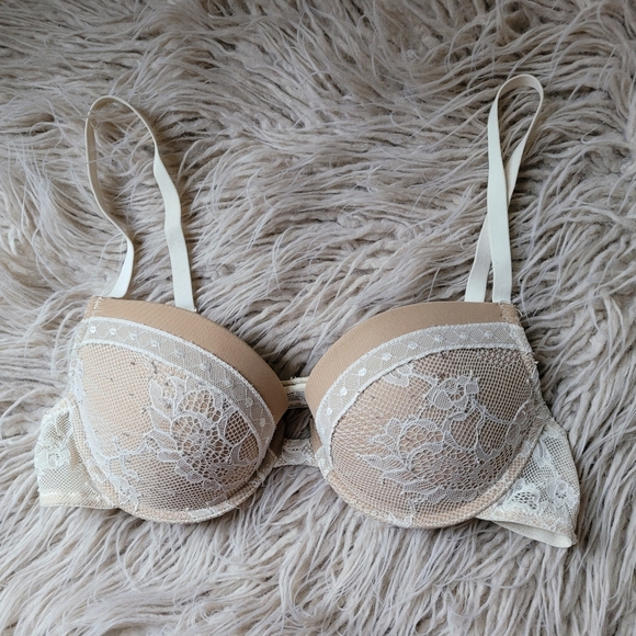 Luleh I Lace Embroidered Push Up Bra 34B - Picture 1 of 3